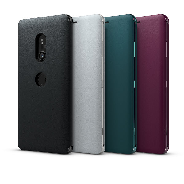 Xperia XZ3 Style Cover Stand SCSH70 Group Back40
