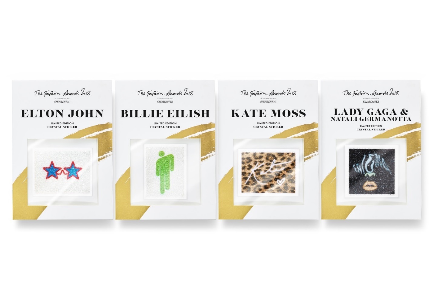 Η Swarovski λανσάρει την περιορισμένη έκδοση Crystal Stickers προς τιμή του fashion awards 2018
